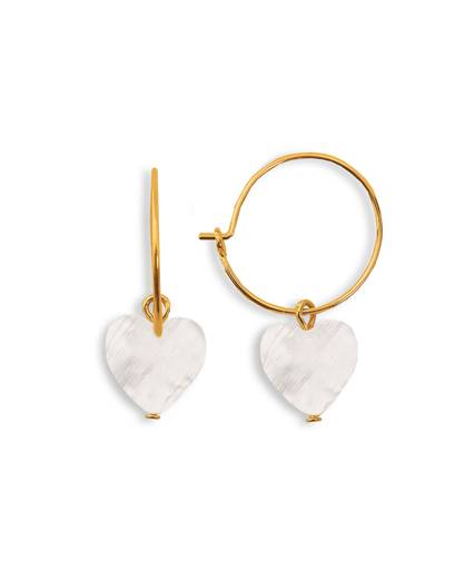 Brincos Hanker Folheados a ouro com pedras madrepérola
Ref. 44032.9
R$18,50