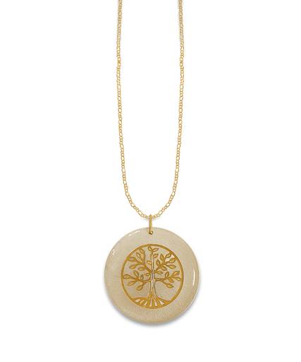 Gargantilha Árvore da Vida Folheada a ouro com pedra sintética
Ref. 44203.8
R$37,90