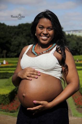 Mamãe Karoline - à espera do LUIZINHO