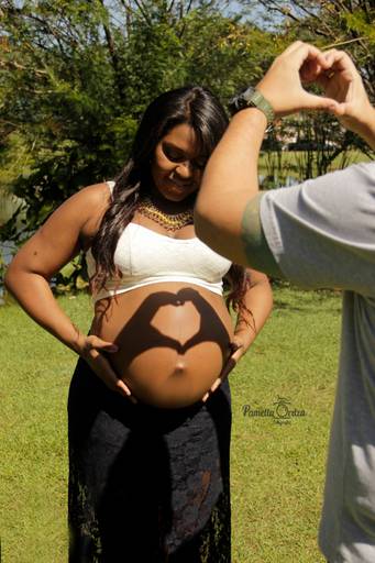 Mamãe Karoline - à espera do LUIZINHO