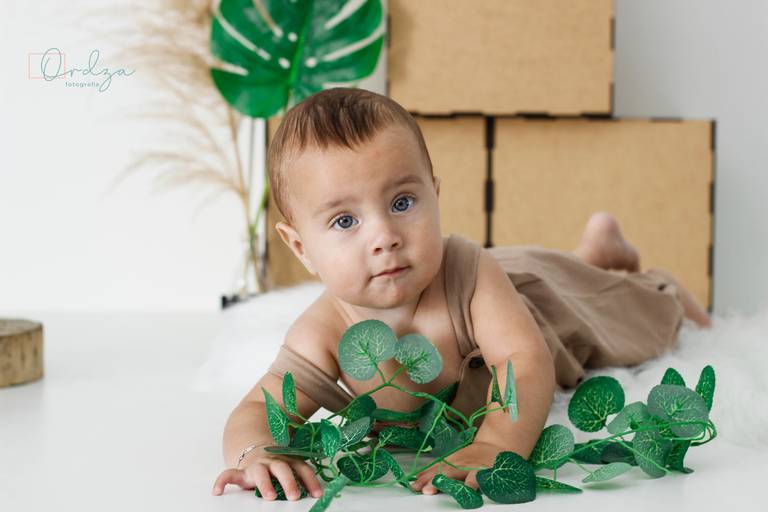 Baby LÉO - cenário Clean BOHO