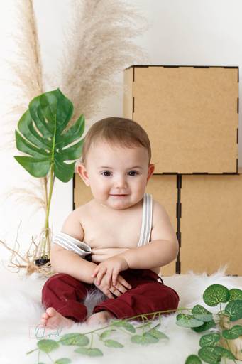 Baby OLIVER - cenário Clean BOHO