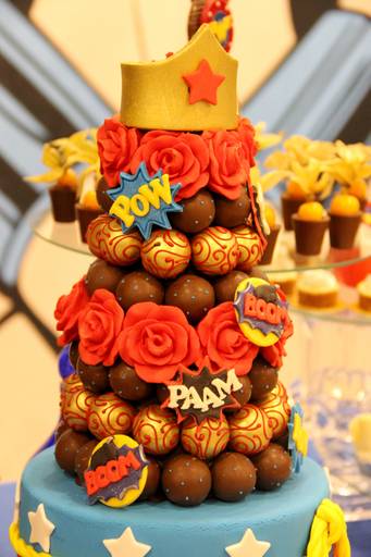 Festa dos 4 aos 40 (Mamãe Chris e baby Vicente)