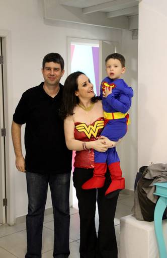 Festa dos 4 aos 40 (Mamãe Chris e baby Vicente)