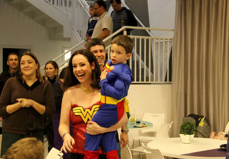 Festa dos 4 aos 40 (Mamãe Chris e baby Vicente)