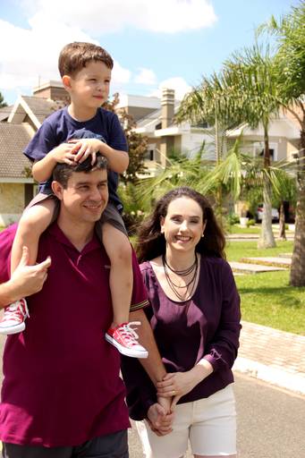 Christiane e Família