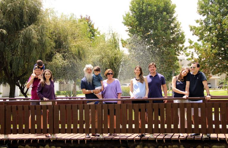 Christiane e Família