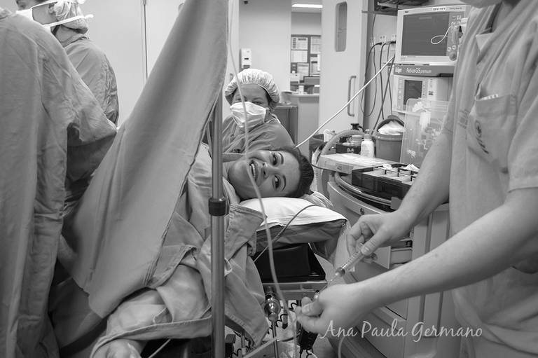 Fotografia de Parto - Hospital Nipo Brasileiro, Zona Norte / SP