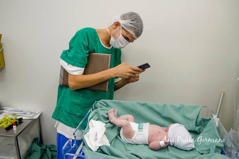 Fotografia de Parto - Hospital Nossa Senhora do Rosário | NotreDame Intermédica, Zona Norte / SP