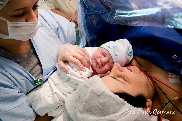 FOTOGRAFO de PARTO/SP: Parto Cesárea – Maternidade SANTA JOANA/SP