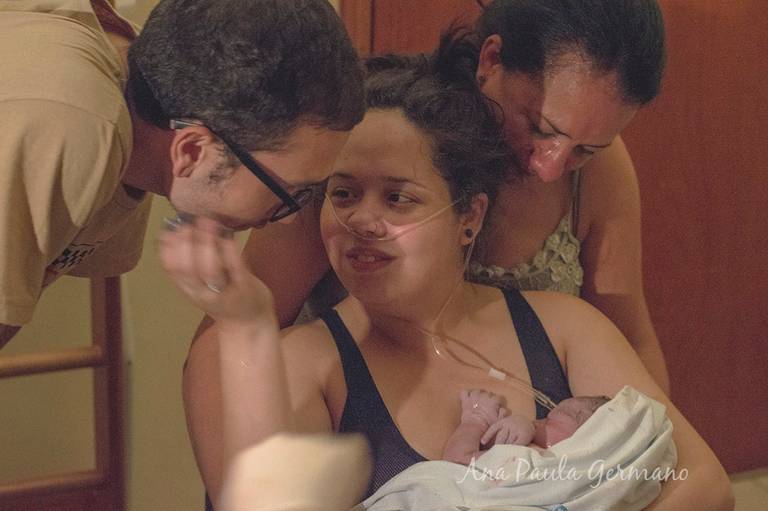 Fotografia de parto - Casa Angela, Zona Sul / SP