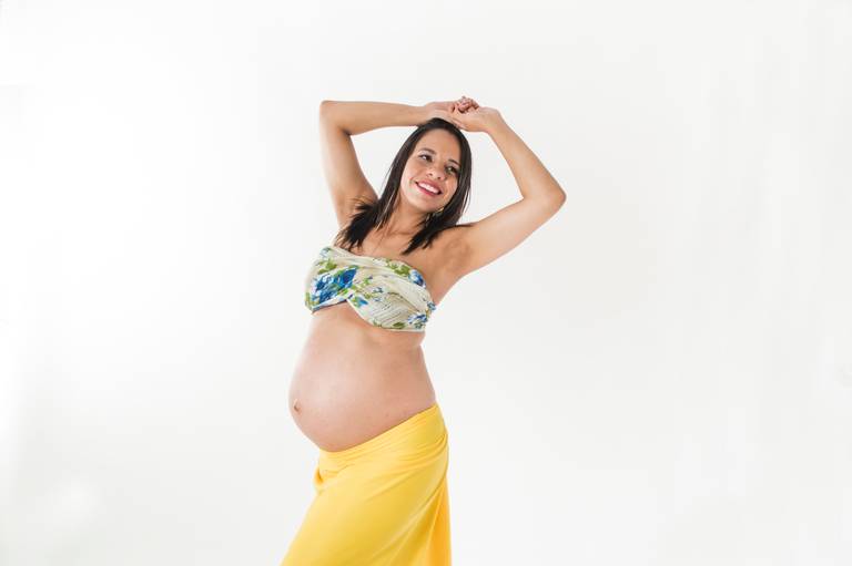 Ensaio da Gestante: quando ela se soltou, a 