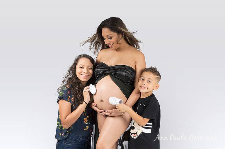 Ensaio Gestante - Estúdio Essenziale Design Fotografia - Tatuapé - Zona Leste/SP