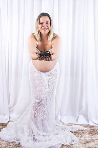 Ensaio Gestante - Estúdio São Paulo/SP | Tatuapé | Zona Leste 2