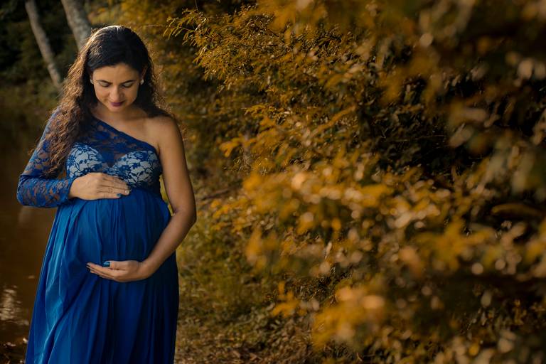 Ensaio de gestante com vestidos especiais em Juiz de Fora Minas Gerais