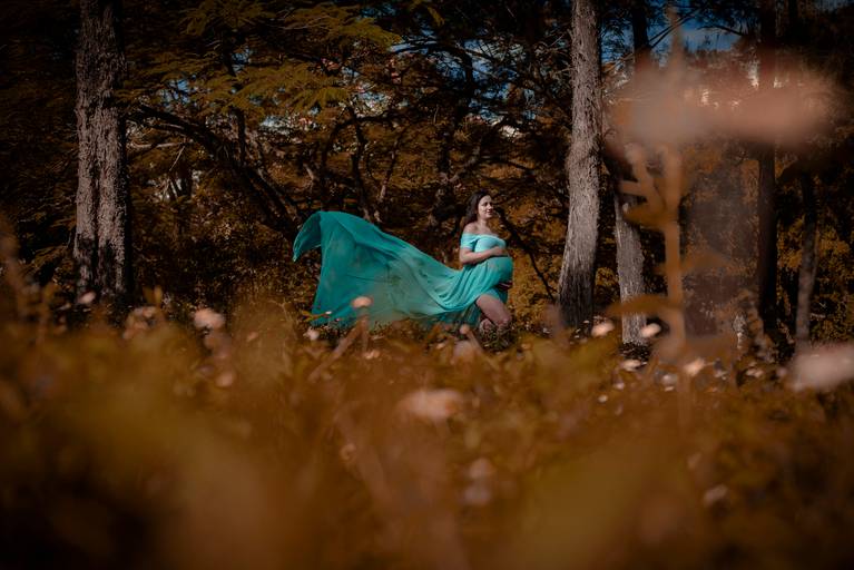 Ensaio de gestante com vestidos especiais em Juiz de Fora Minas Gerais