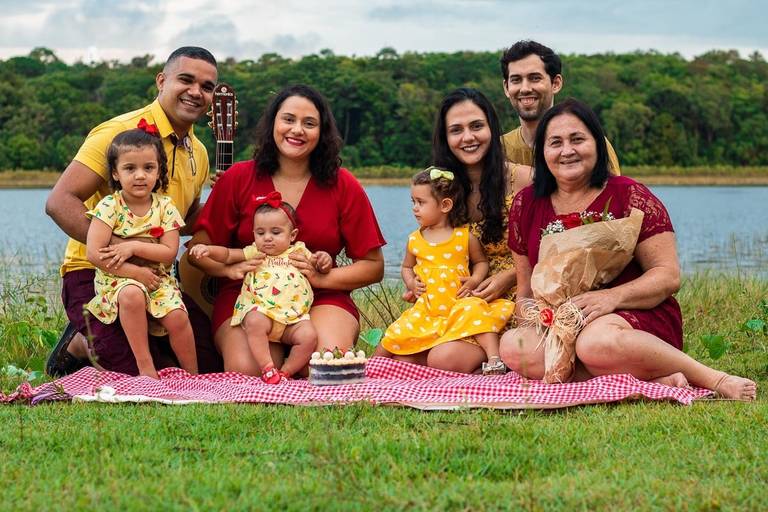 Ensaio Família Externo - realizado no Oásis Park - Extremoz-RN - por Paulo Rafael Foto