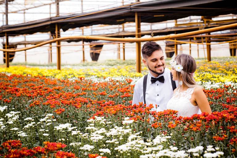 fotos pre casamento do casal Ariane + Jhoan, realizado em Holambra/SP - Bruno Silva Fotografia - Matão