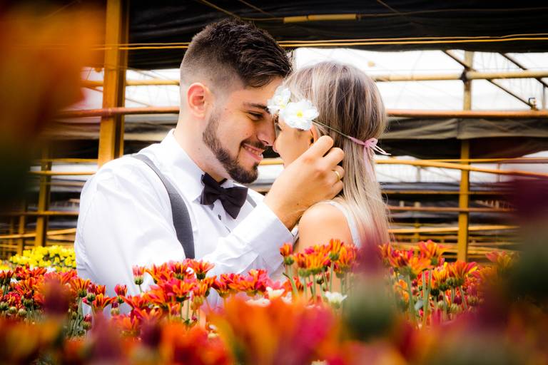 fotos pre casamento do casal Ariane + Jhoan, realizado em Holambra/SP - Bruno Silva Fotografia - Matão