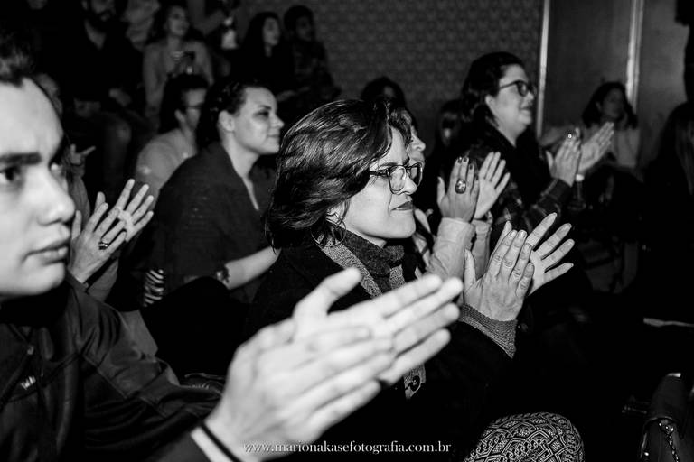 Apresentação do grupo de Sarau em conjunto com o show de Marcio Lugó em um projeto que juntos fazem uma apresentação ímpar. 