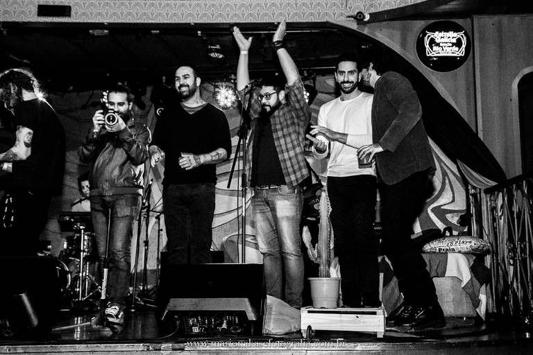 Apresentação do grupo de Sarau em conjunto com o show de Marcio Lugó em um projeto que juntos fazem uma apresentação ímpar. 