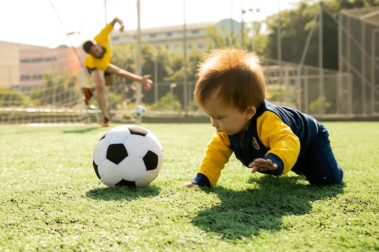 Ensaio do Joaquim com 11 meses