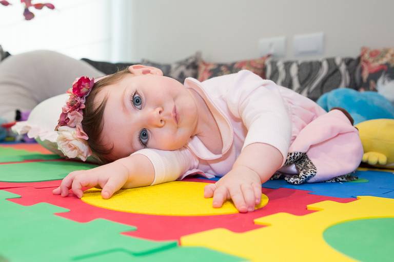 Ensaio da Helena com 8 meses