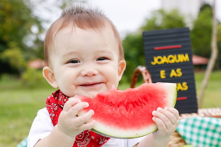Ensaio do Joaquim com 8 meses