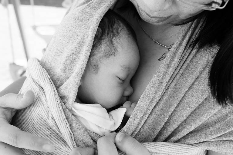 Ensaio do Joaquim com 2 meses