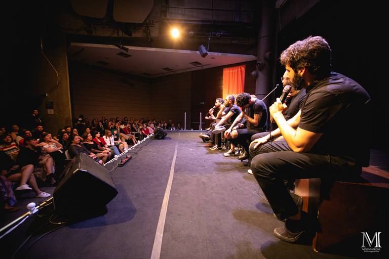 Peça Amor em VIII Atos que aconteceu no centro cultural Unibes em SP #marionakasefotografia #amoremviiiatos #fotografia #sarau #peçadeteatro #sp #unibes #poesia #amor #emoção #amigos