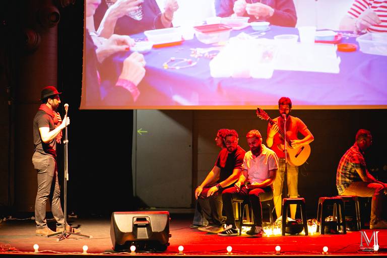 Peça Amor em VIII Atos que aconteceu no centro cultural Unibes em SP #marionakasefotografia #amoremviiiatos #fotografia #sarau #peçadeteatro #sp #unibes #poesia #amor #emoção #amigos