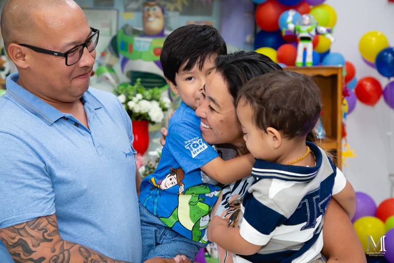 Aniversário do Enzo. Fotografia por Mario Nakase. 
