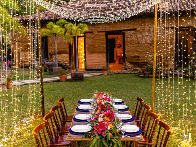 Espaços para Mini Wedding no Restaurante Senzala em Salesópolis SP. Fotos por Mario Nakase Fotografia