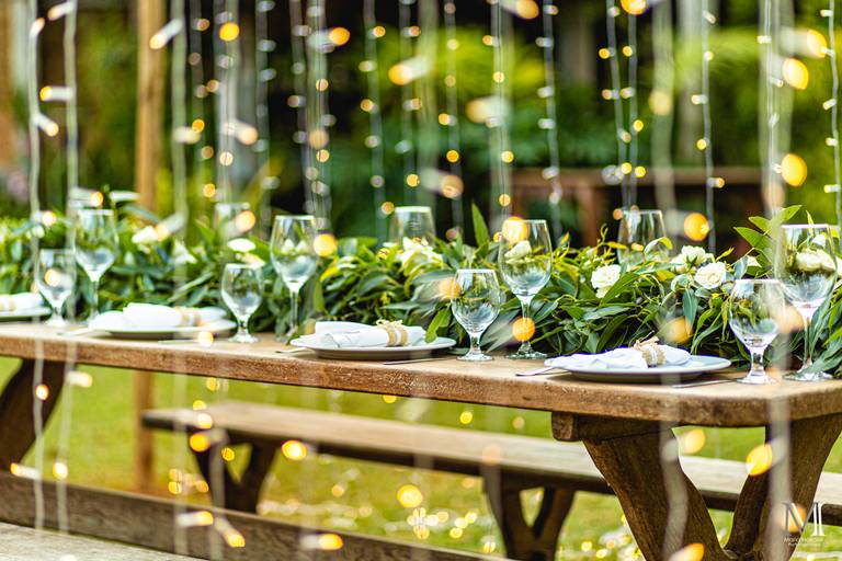 Espaços para Mini Wedding no Restaurante Senzala em Salesópolis SP. Fotos por Mario Nakase Fotografia