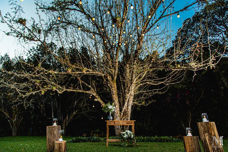 Espaços para Mini Wedding no Restaurante Senzala em Salesópolis SP. Fotos por Mario Nakase Fotografia