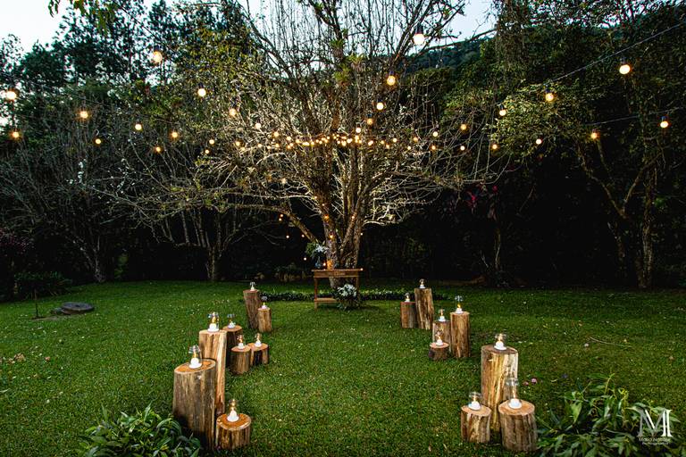 Espaços para Mini Wedding no Restaurante Senzala em Salesópolis SP. Fotos por Mario Nakase Fotografia