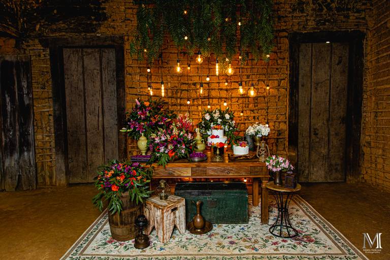 Espaços para Mini Wedding no Restaurante Senzala em Salesópolis SP. Fotos por Mario Nakase Fotografia