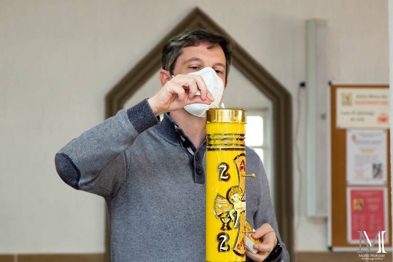 Batizado Manu no Aruã SP em Pandemia COVID 19 fotografada por Mario Nakase Fotografia