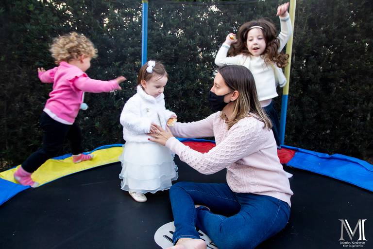 Batizado Manu no Aruã SP em Pandemia COVID 19 fotografada por Mario Nakase Fotografia