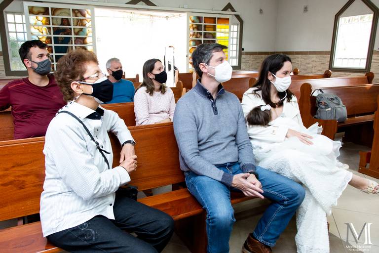 Batizado Manu no Aruã SP em Pandemia COVID 19 fotografada por Mario Nakase Fotografia