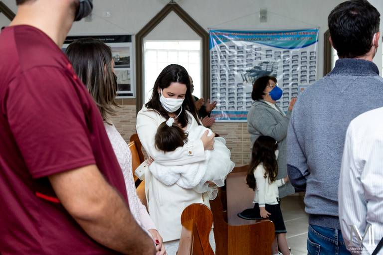 Batizado Manu no Aruã SP em Pandemia COVID 19 fotografada por Mario Nakase Fotografia