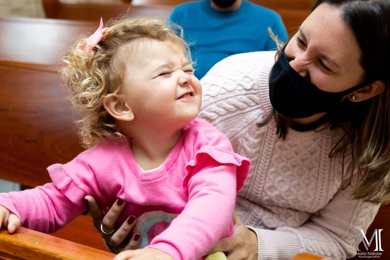 Batizado Manu no Aruã SP em Pandemia COVID 19 fotografada por Mario Nakase Fotografia