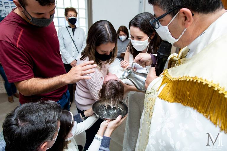 Batizado Manu no Aruã SP em Pandemia COVID 19 fotografada por Mario Nakase Fotografia