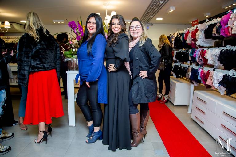 Inauguração Loja Outlet Lingerie Mogi das Cruzes SP fotografada por Mario Nakase Fotografia