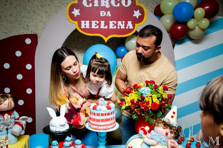 Aniversário da Helena fotografado por Mario Nakase Fotografia em São Paulo