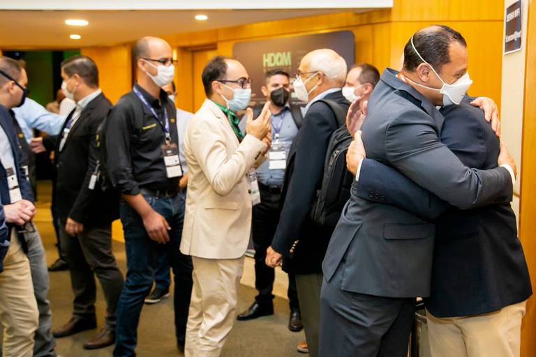 Fotografia de Evento Corporativo HDOM SUMMIT 2021 fotografada por Mario Nakase Fotografia em SP