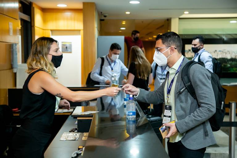 Fotografia de Evento Corporativo HDOM SUMMIT 2021 fotografada por Mario Nakase Fotografia em SP