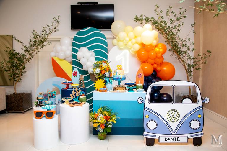 Aniversário infantil fotografado por Mario Nakase em SP