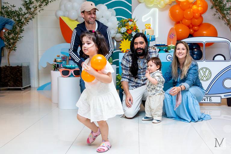 Aniversário infantil fotografado por Mario Nakase em SP
