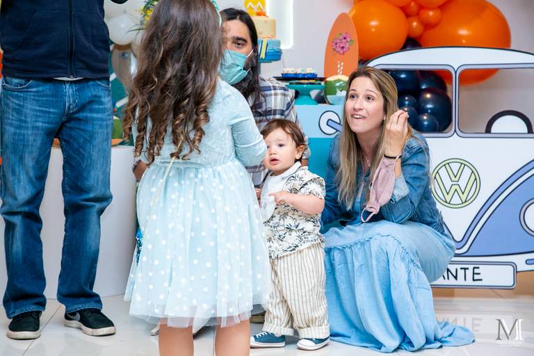 Aniversário infantil fotografado por Mario Nakase em SP